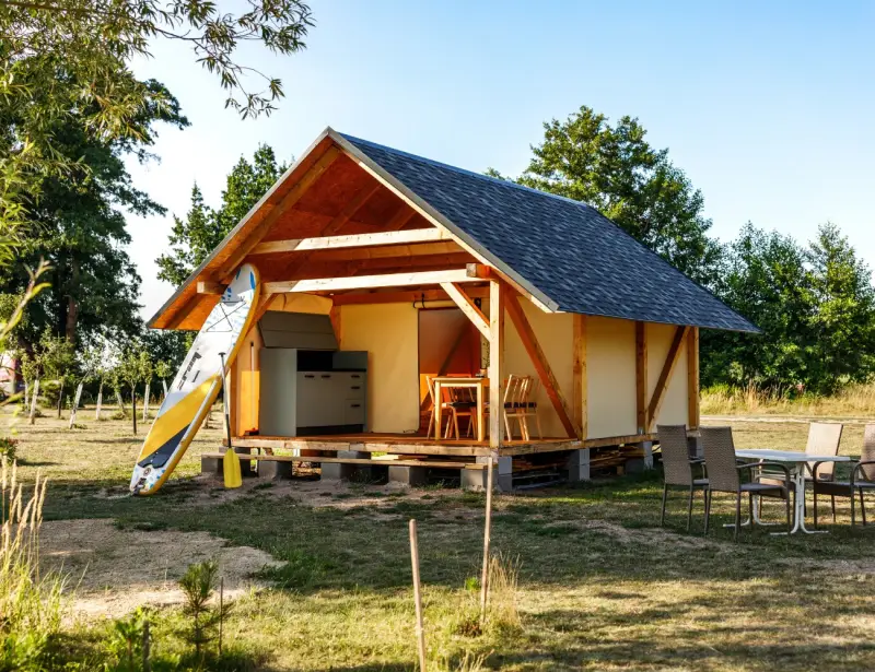 Dřevostavby a Glamping